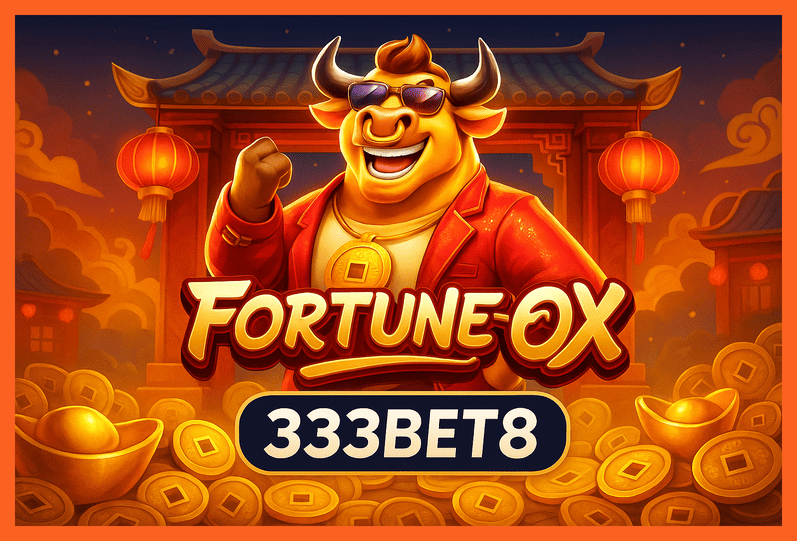 Fortune Ox no 333BET8 - Aposte Agora e Reivindique Seus Ganhos
