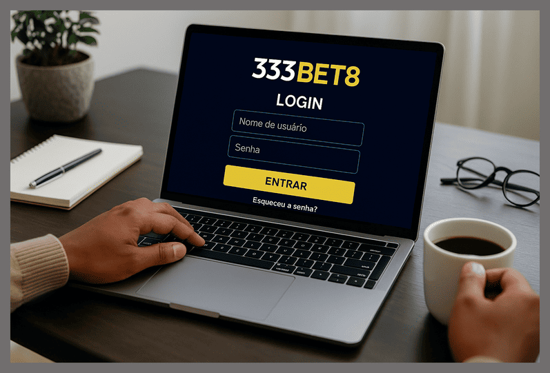 Criar uma nova Conta no plataforma 333BET8